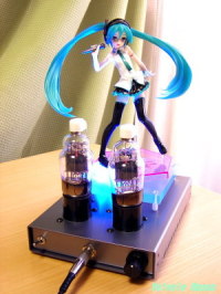 Panasonic LUMIX DMC-F7 EL32 / 1626 Mu Follower hybrid Headphone Amplifier (Tube Headphone Amplifier) Ver.08 Good Smile Company 1/8 Scale PVC figure Miku Hatsune: Lat-type Ver.